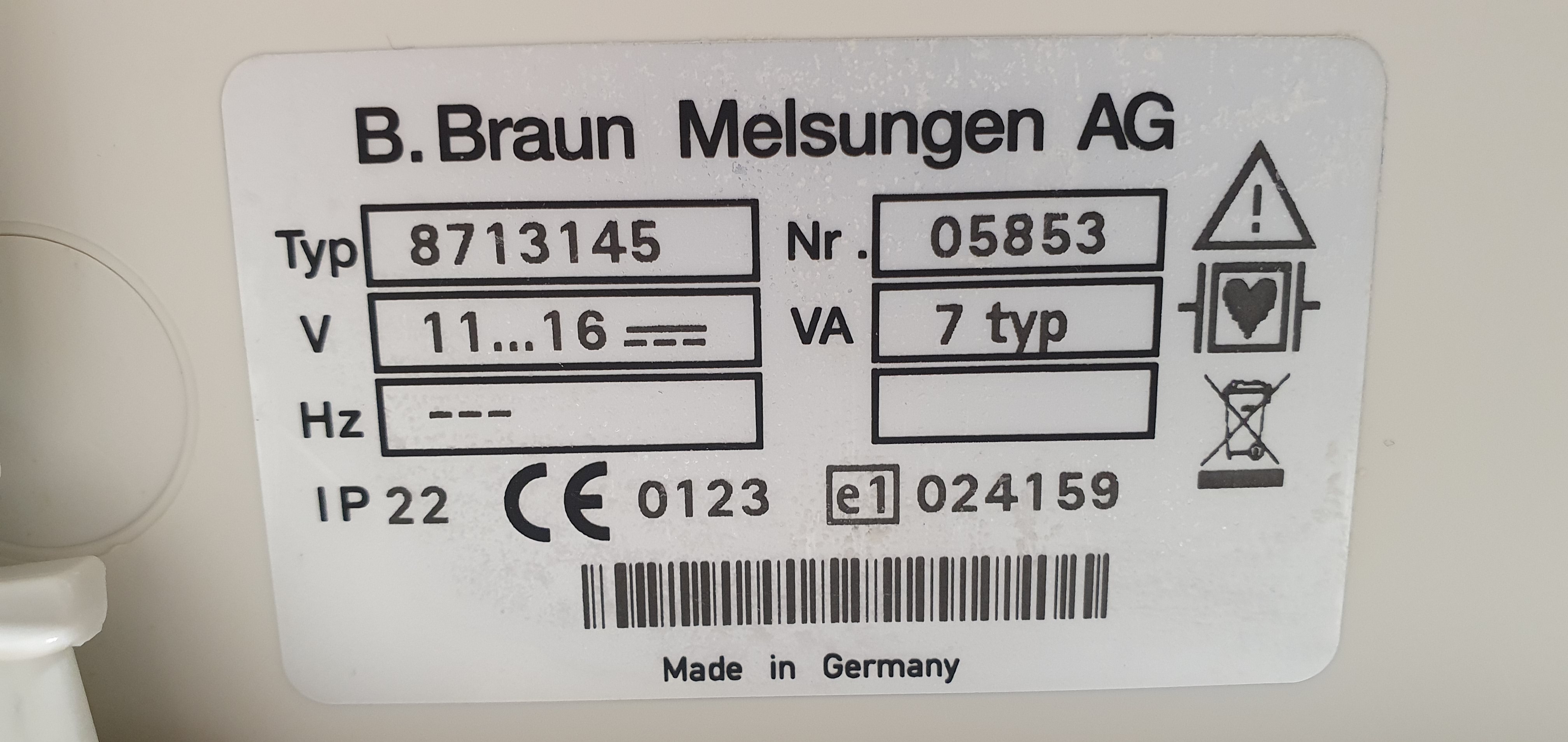 Syringe pump B Braun Perfusor Space – photo 46, Rideen