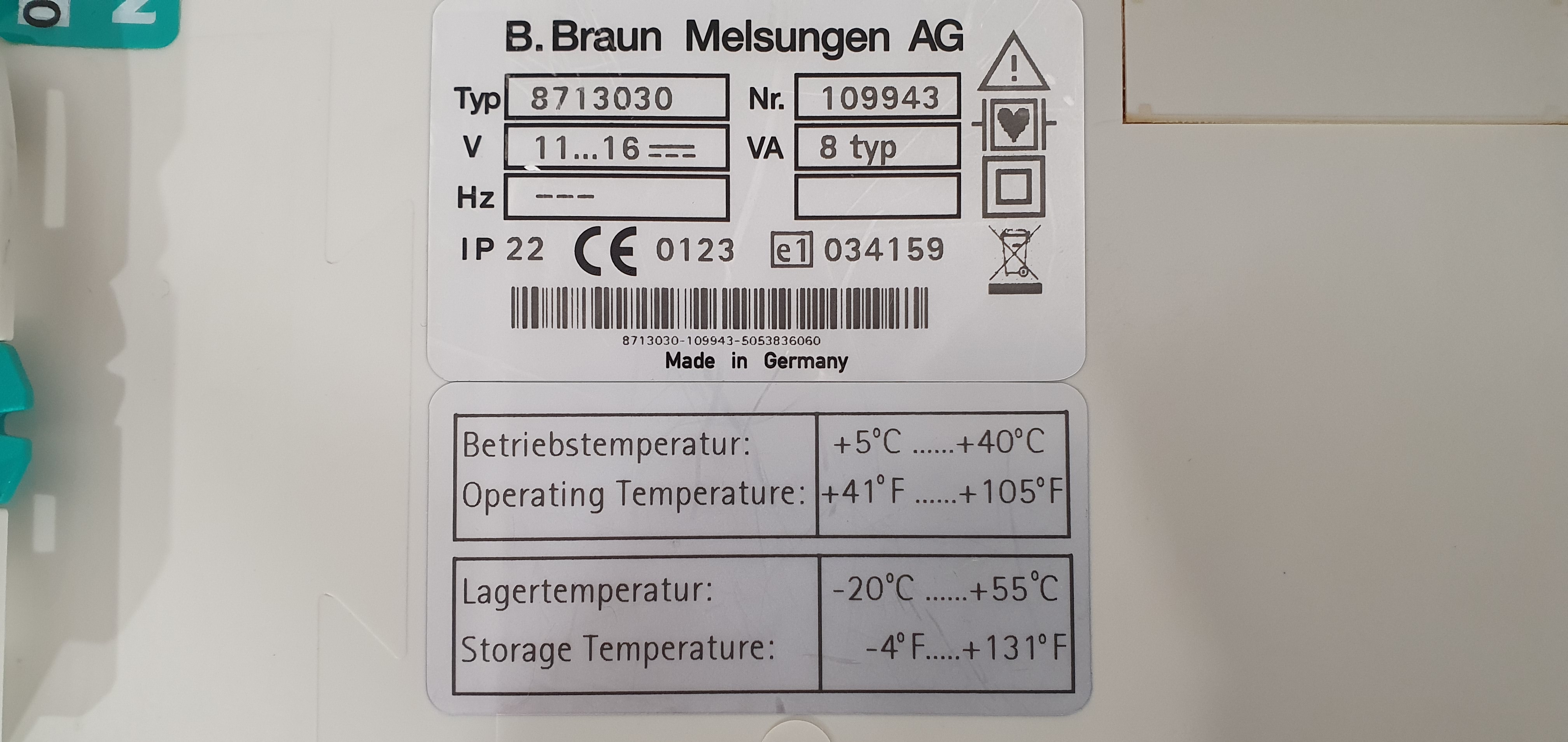 Syringe pump B Braun Perfusor Space – photo 28, Rideen
