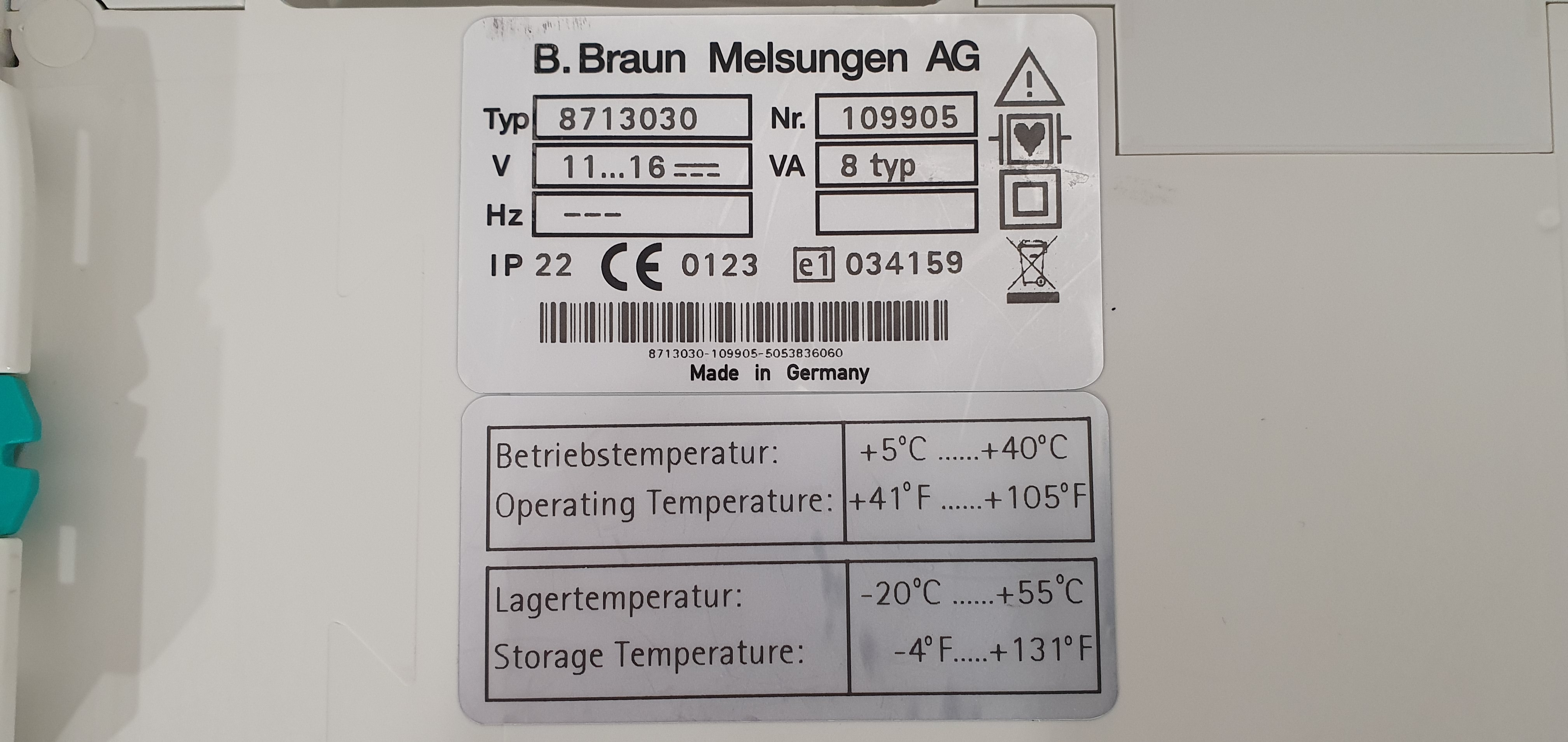 Syringe pump B Braun Perfusor Space – photo 30, Rideen
