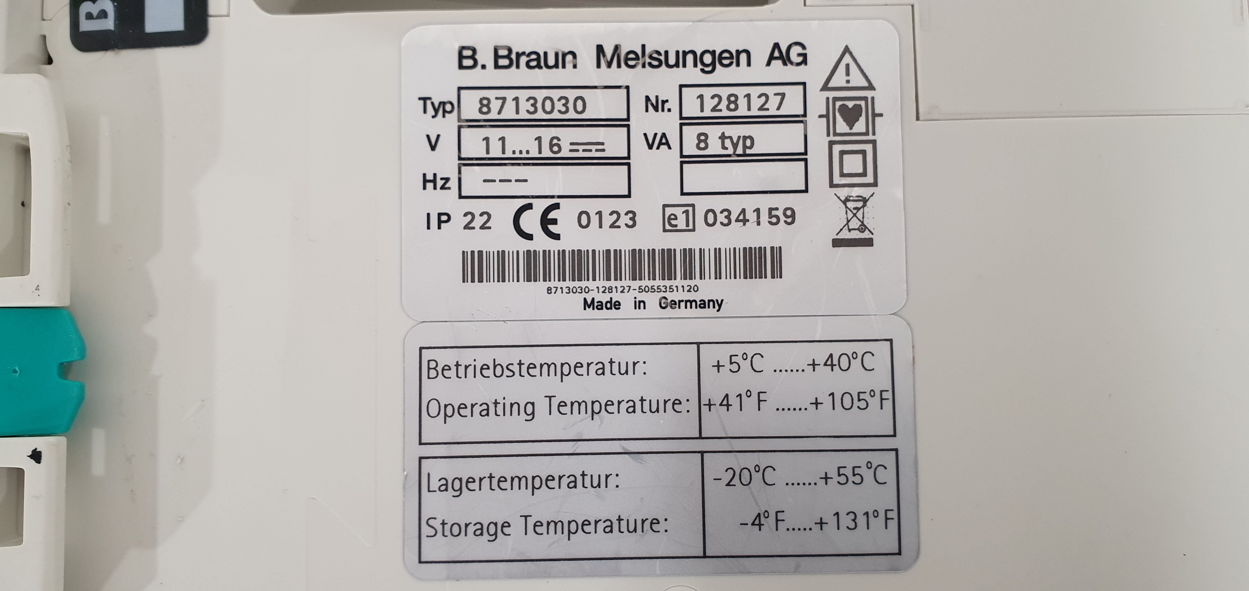 Syringe pump B Braun Perfusor Space – photo 34, Rideen