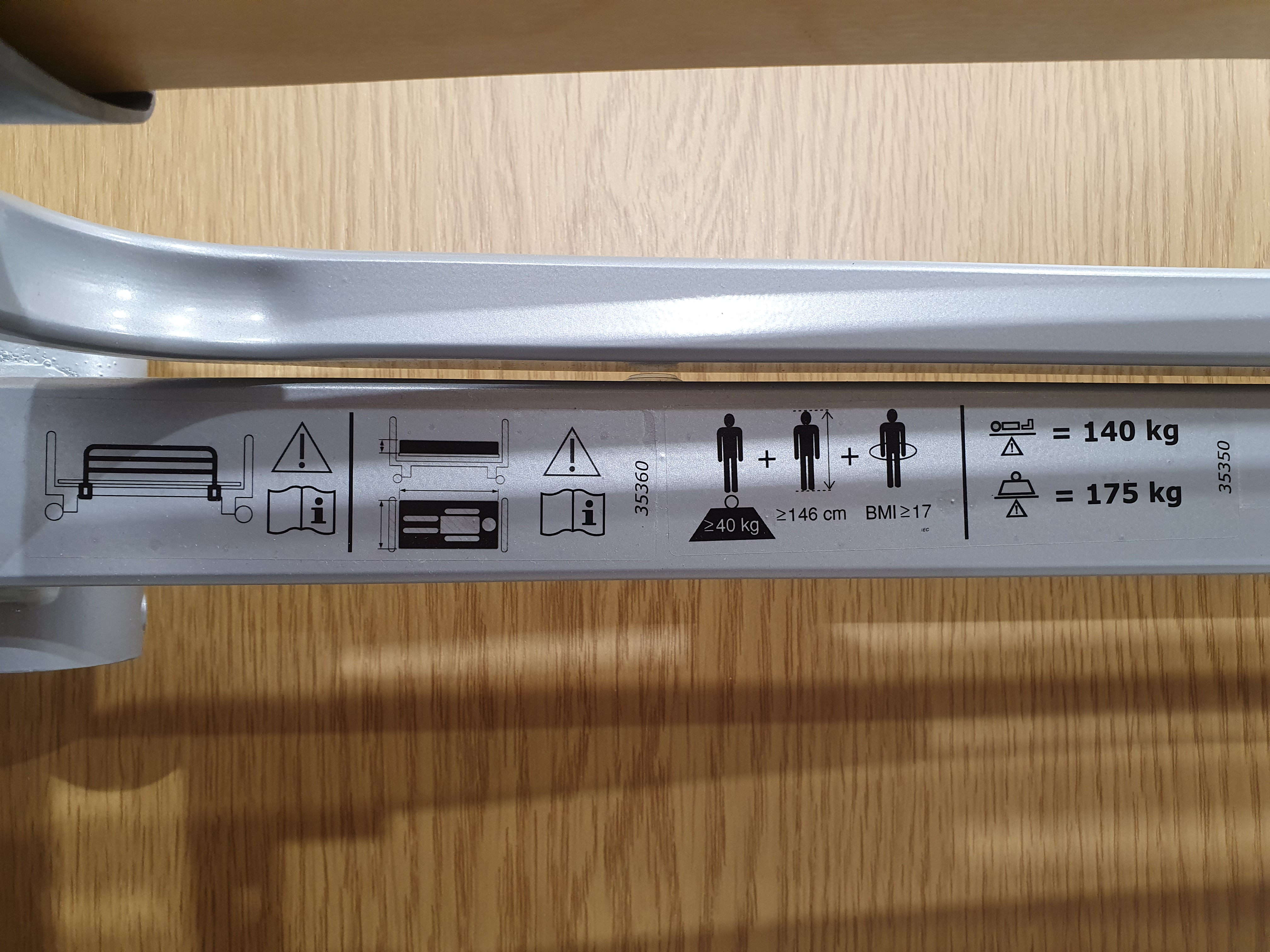 Electric care bed, hospital bed, rehabilitation bed – Foto 20, Rideen