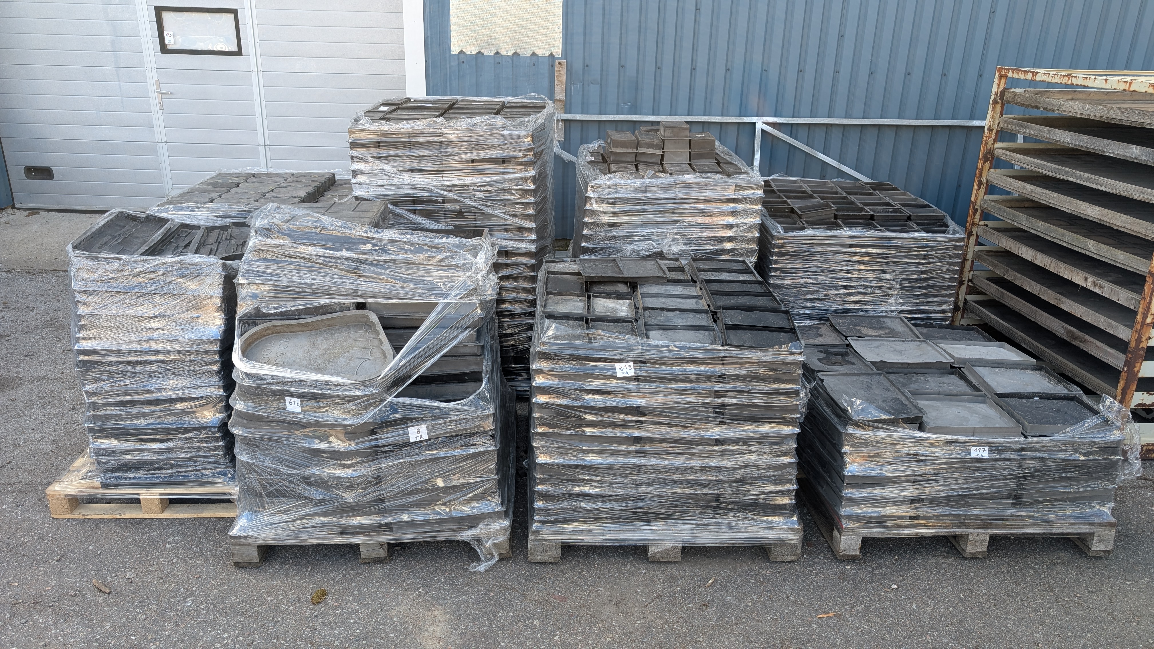 Plastic mould, concrete mould, paving stone mould, 6260 pcs – foto 10, Rideen