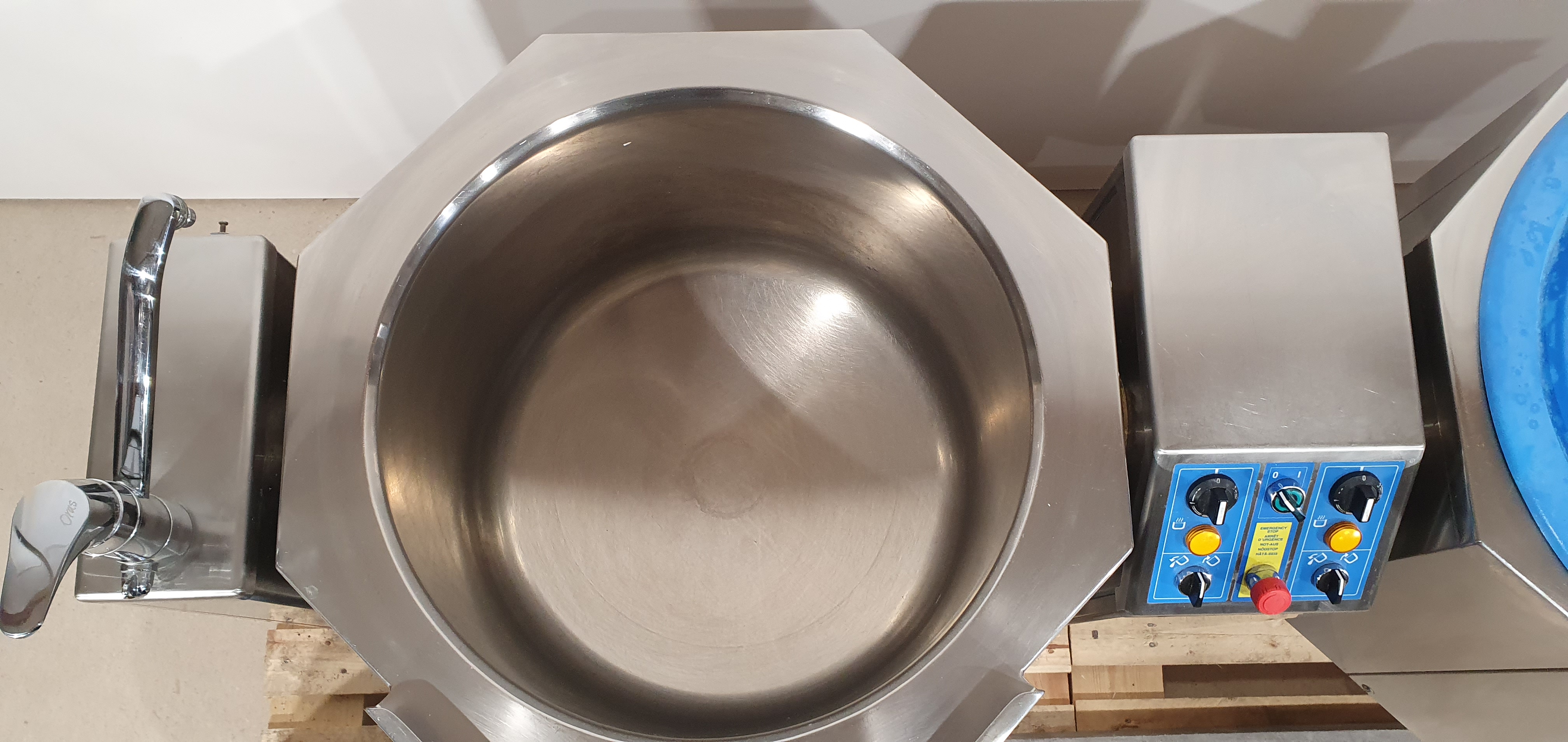 Kettle, cooking kettle, boiling kettle Dieta 80+50L – photo 8, Rideen